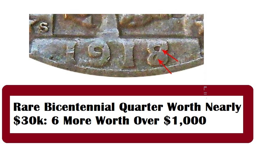 Rare Bicentennial Quarter Worth Nearly $30k: 6 More Worth Over $1,000