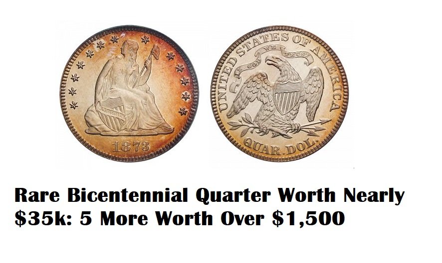 Rare Bicentennial Quarter Worth Nearly $35k: 5 More Worth Over $1,500